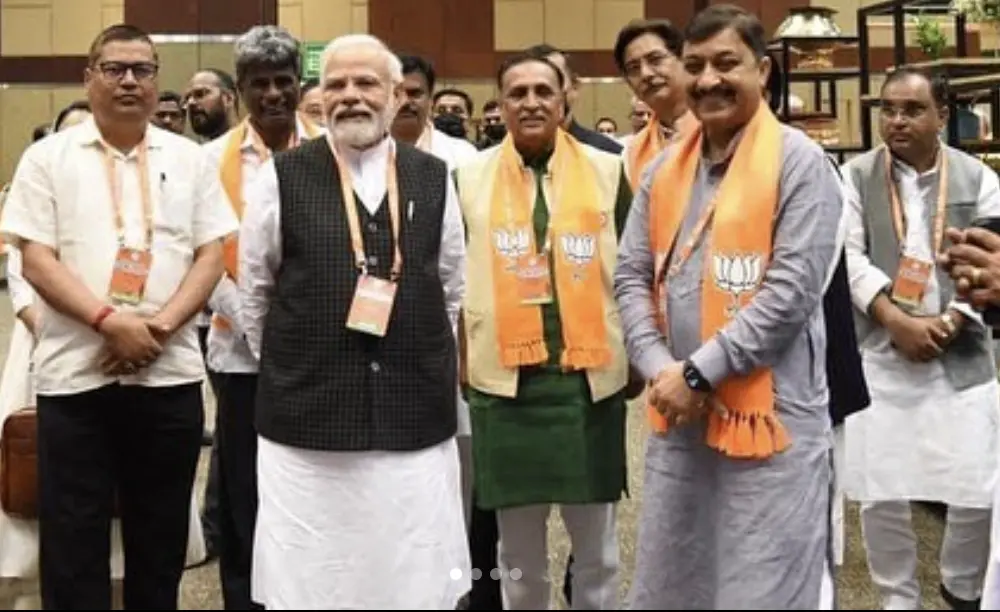 Vijay Rupani's political journey