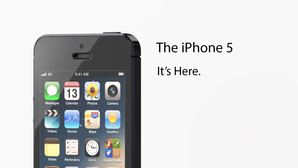iPhone 5 and Lightning Connector (2012)